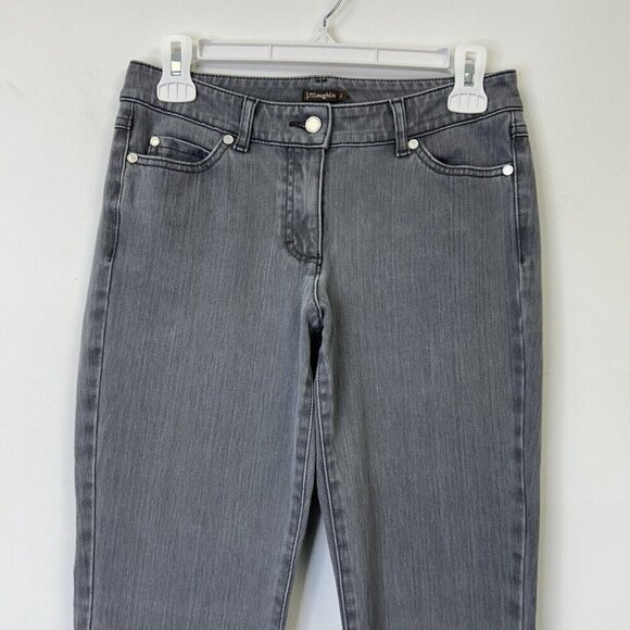 J Mclaughlin Skinny Jeans Womens Size 2 Gray - Picture 3 of 9
